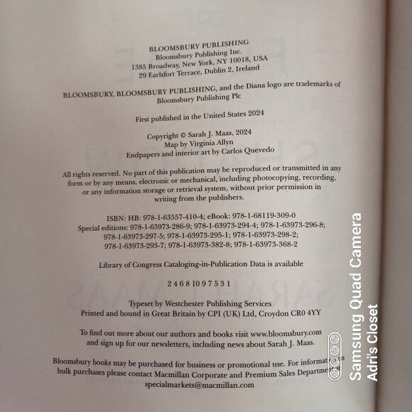 House of Flame and Shadow Digitally Signed Barnes and Noble Exclusive Ha… - Picture 4 of 13